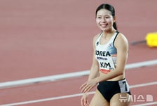 韓 육상 여신 김주하 향한 日 초특급 관심 "말문이 막힐 정도로 엄청난 미인" [아이치 나고야 AG]
