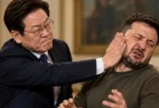 젤렌스키 뺨 때리는 이 대통령?…한·우크라 갈등 부추기는 러시아