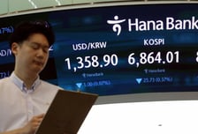 유가·금리 찬바람, 반도체 선방 '역부족'…코스피 6800 턱걸이