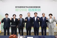 "경기도 중부권, 새 성장축 도약"…시흥에 모인 7개 시의회 의장단