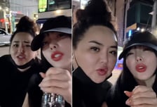 홍진영 언니 홍선영 근황, 여전한 우애…압구정 걸으며 노래