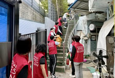 신세계 센텀시티 자원봉사단 전통시장 환경정비 봉사활동