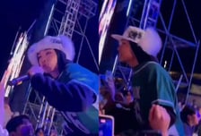 올데프 타잔, 대학 축제서 관객에 몸 던졌다가…바닥에 '쿵'