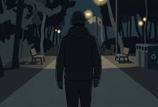"인천 공원에 흉기 든 남성"...용의자 아직 못 잡아, 주민들 불안