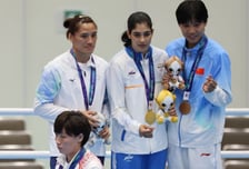 '황당' 北 또 논란, 시상식에서 이 무슨 추태인가 "메달 목에 걸었는데..." [아이치 나고야 AG]