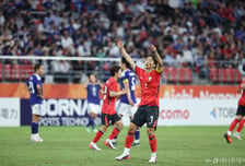 '결승' 한일전, 엄지성 선제골 터졌다…AG '4연패' 한발 앞으로