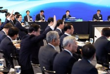 "기업 혼자 못해"…한화큐셀·포스코, 李대통령에 '민관 원팀' 요청