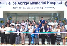 현대아산, 필리핀 공공병원 재건 사업 완료…현지 개원식 개최