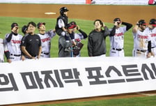 [포토] 임찬규, 잠실에서 마지막 포스트 시즌