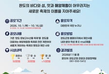 완도군, 16일까지 '축제 명칭 공모전' 진행