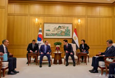 李대통령, 이집트 대통령 만나 "전략적 동반자 관계 격상, 시의적절"
