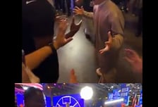 "72세 맞아?" 성룡, NBA 행사서 장거리슛 '한 방에 쏙'→팬들 열광... 베컴과 나란히 경기 관람까지