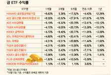 "금값 -21%" 곡소리 날 때 줍줍, ETF 몰렸다...반등은 언제?