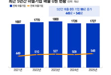324억 공들인 마을기업 548곳, 공쳤다