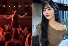 홍진영, 테이블 올라가 댄스 삼매경…홍선영 "별 짓거리 다 해"