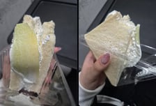 "멜론으로 회를 떴나"…9500원짜리 백화점 디저트에 '분통'
