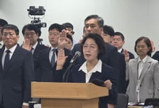 취임 첫 국감 추미애 "복지 수요 막대한 데 세입은 불안정"