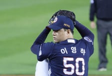 [포토] 이영하 '두루미 회오리 역투'