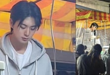 "붕어빵 파는 차은우?"…2시간 줄 세운 '광명 붕은우' 정체