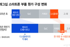 "비싼 스마트폰인데 화면 사양은 뚝?"…메모리값 폭등의 나비효과