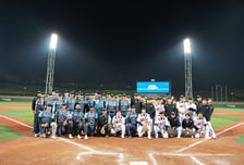 울산 웨일즈, '美 독립리그' 롱비치 코스트와 6-6 무승부→경기 전 뜻깊은 '우호 교류'까지 성료 [교육리그]