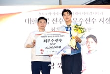 대한체육회, 아이치·나고야 AG 시상식 개최... 'MVP' 오상욱 등 10명 영예→테크볼 이준석도 포함
