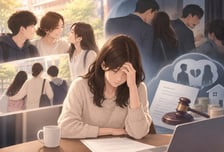 바람피우고 폭행까지 한 남편...도망치듯 이혼, 돈 한 푼 못 받은 아내