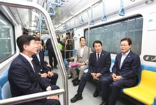 박완수 경남도지사 12월 개통 양산 도시철도 현장 점검