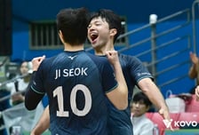'한선수 대신 류→케트진스키 25점 폭발' 우승후보 대한항공, OK저축은행 잡고 2연승 질주 [여수 현장리뷰]
