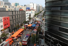 '연쇄 방화 추정' 불 난 강남 건물 두곳엔 '특허법인'이…19명 부상