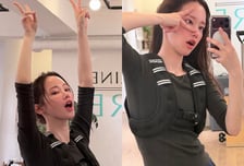 전종서, 운동복 차림으로 근황 공개…체형 교정에 집중