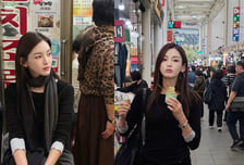 "48세 싱글맘 맞아?"…정가은, 시장서도 빛난 동안 미모