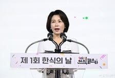 김혜경 여사 "한식, 우리의 밥상 넘어 세계인의 밥상으로 이어져"