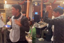 "이수만! 이수만!" 고깃집서 골든벨 울렸다...걸그룹 1위 자축