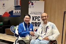 'AG 선수단장 맡았던' 이상현 대한사이클연맹회장, 장애인AG 현장 방문 "모든 선수의 도전과 성취는 동등하게 존중받아야"