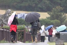 비행기 결항, 도로 침수...태풍 '참피' 영향에 제주 폭우 피해 속출