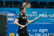 "언니 잘 좀 해봐" 64강 탈락→곧바로 결승행, 김보미 '3전 4기' 첫 우승 노린다... 상대는 5회 우승자 임정숙 [PBA 투어]