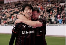 조규성 왼발 터닝슛 미쳤다! 선제골 폭발→59분 뛰고 '평점 7.7' 맹활약... 미트윌란도 3-2 승리