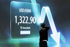 강달러에도 원/달러 환율 1323.1원…연저점 경신