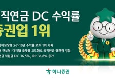 하나증권, 3분기 DC형 퇴직연금 수익률 업계 1위