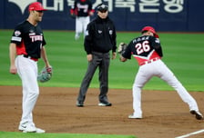 [포토] 네일, 병살 처리 후 환호