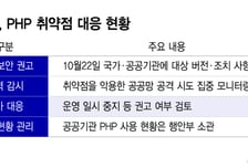 [단독]국정원, PHP 취약 공공시스템 '운영 중지 권고' 검토