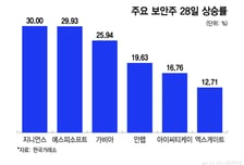 증권사에서 코인거래소까지 다 뚫렸다…보안주 동반 급등