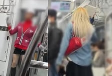 1호선 금발女, 3호선 미니스커트女..."남자였다, 섬뜩"