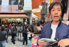 '스카프 아저씨' 누구길래...시장 난리 나자 결국, '방문 자제' 요청