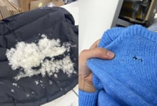 "누가 칼로 그었나" 패딩·니트 찢어져…"지하철 타기 무서워" 공포