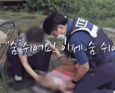 [더영상]'푹' 쓰러진 노인 살려낸 경찰…자전거 도둑 '딱걸렸어'