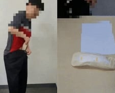 [더영상] 남자가 생리대를? 알고 보니 마약…日지진에 쇼핑몰 '휘청'