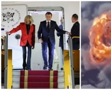 [더영상]①마크롱 얼굴 민 '24세 연상' 부인 ②버섯구름 폭발 ③카리나 등신대 도둑