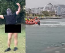 [더영상] "부산공원에 상어가 나타났다"…바바리맨에 여고생들 '깜짝'